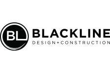 Logo for Blackline Design + Construction Logo for Blackline Design + Construction